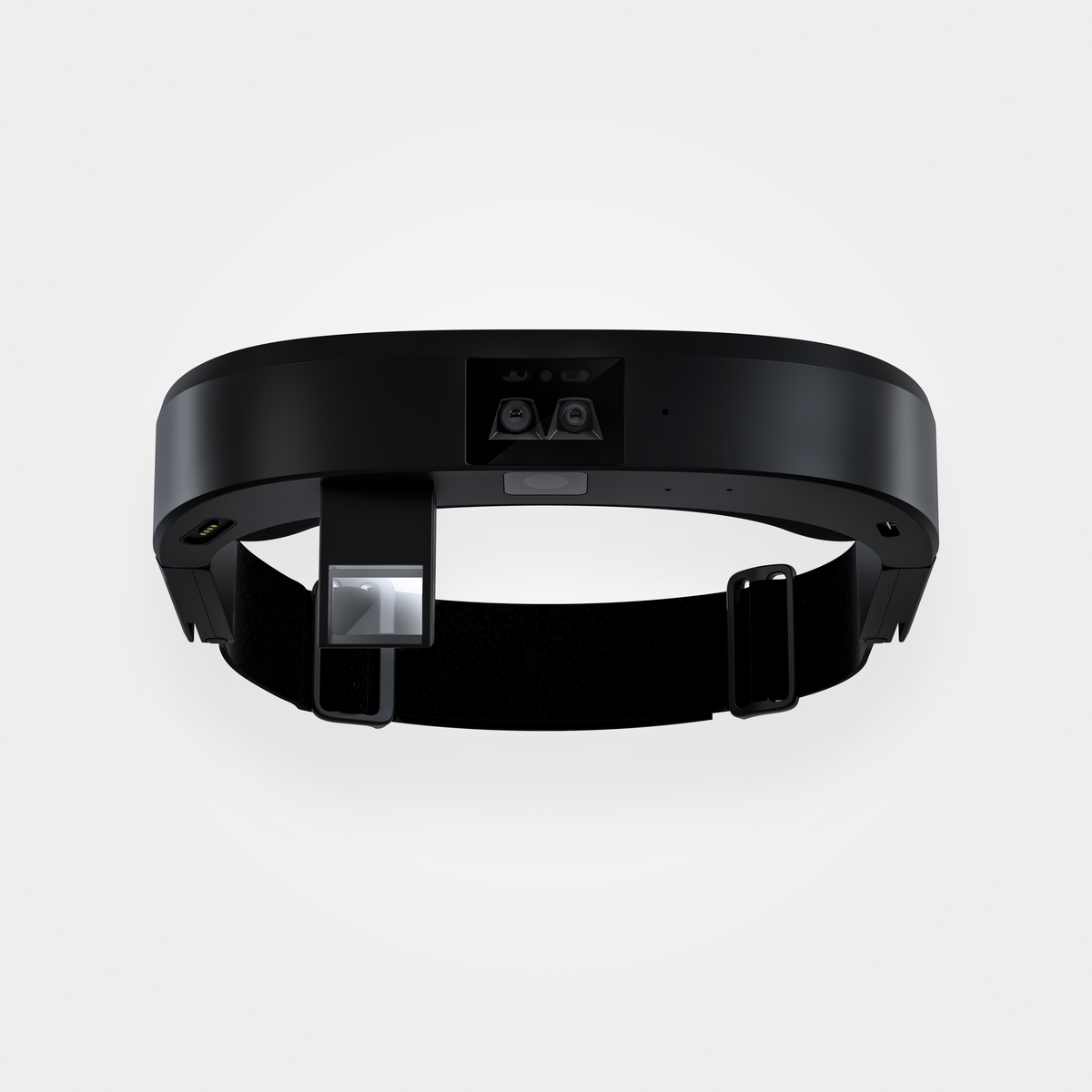 RealWear Arc 3 with two forward-facing cameras and a see-through display.
